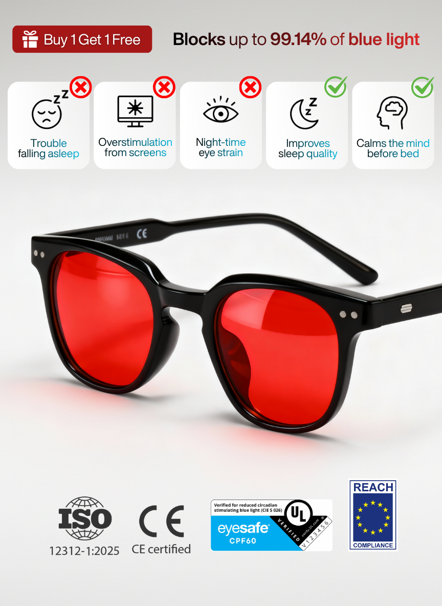 Red Lenses – Night Protection / Deep Rest